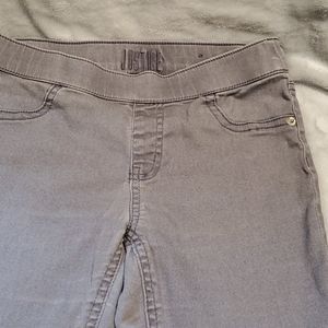 Justice Jean Legging (Sz 12) Gray